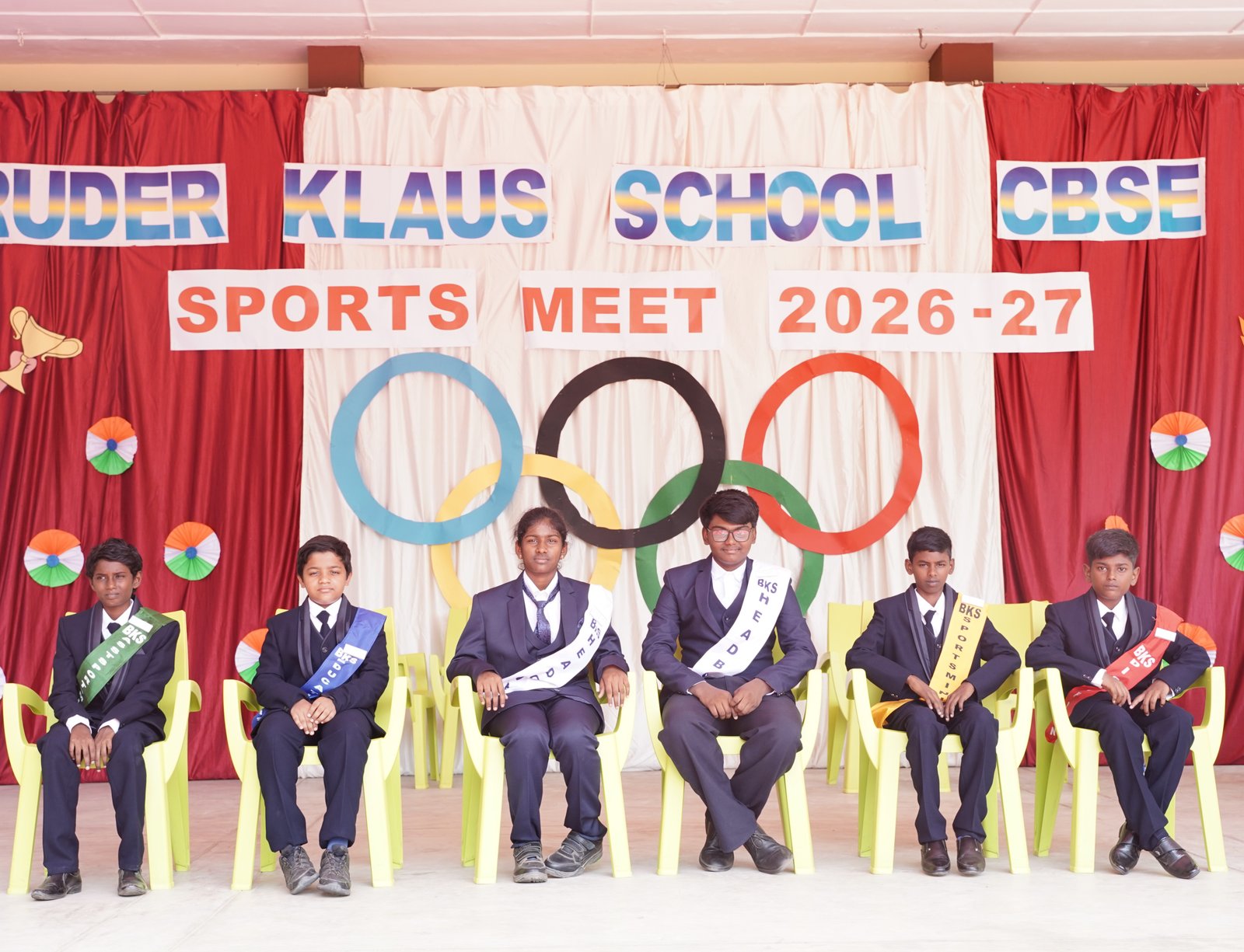 Student Council members of Bruder Klaus School